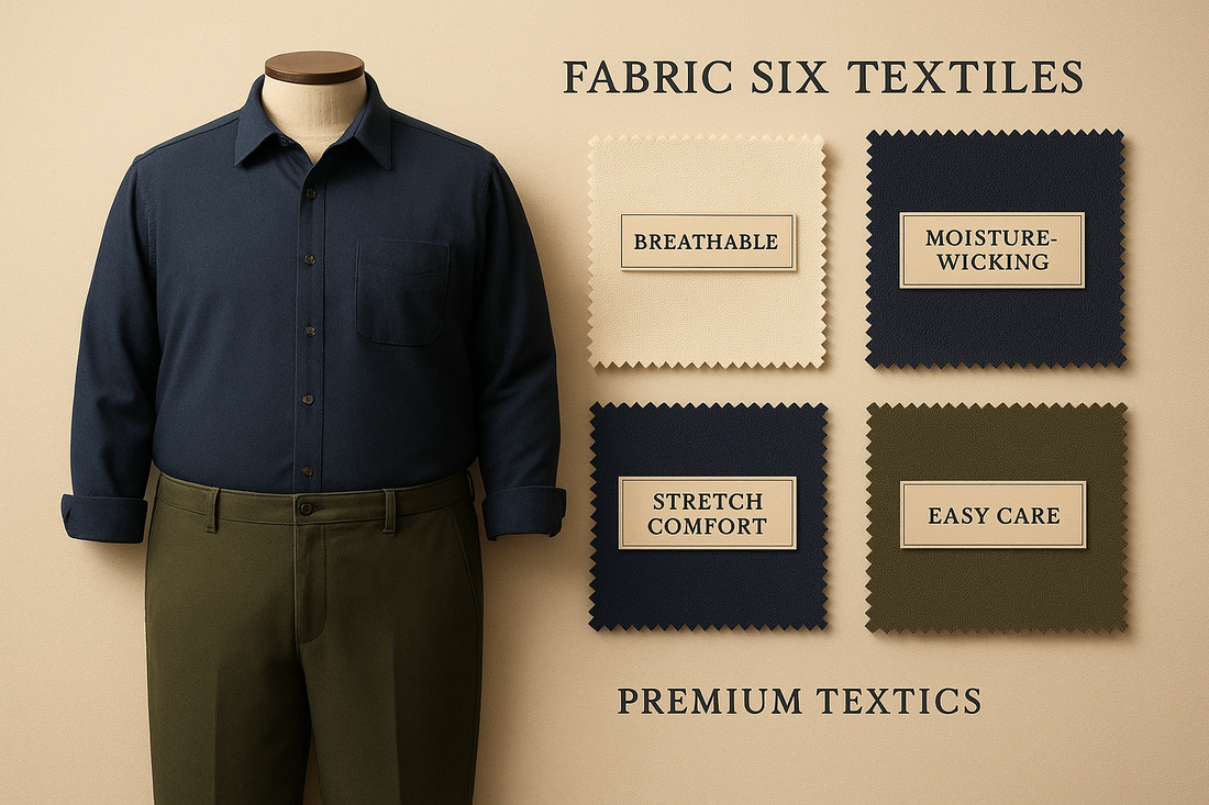 The Best Fabrics for Plus-Size Men’s Clothing | Twenty Big Size
