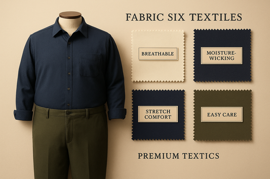 The Best Fabrics for Plus-Size Men’s Clothing | Twenty Big Size