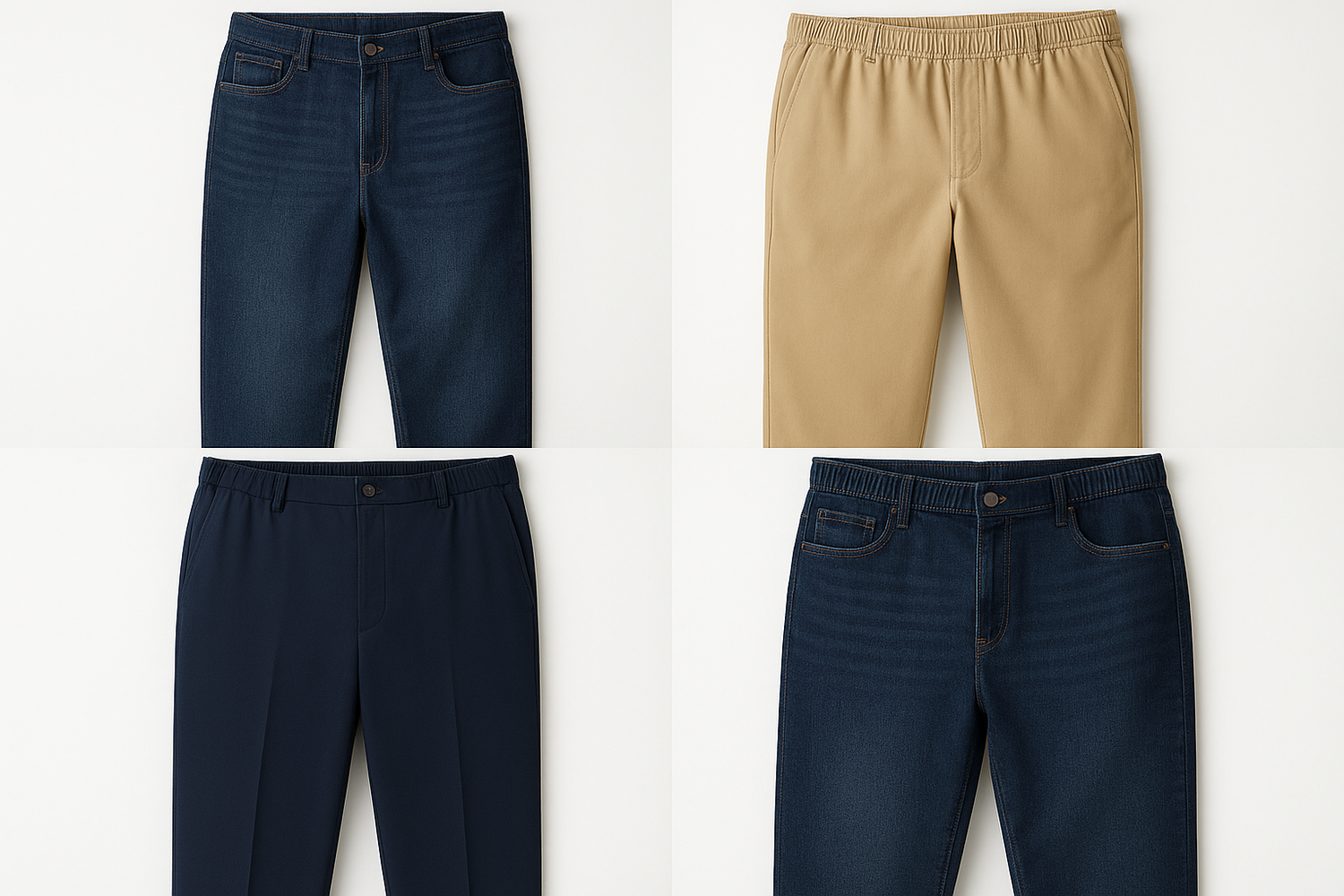 Stretch Jeans & Pants